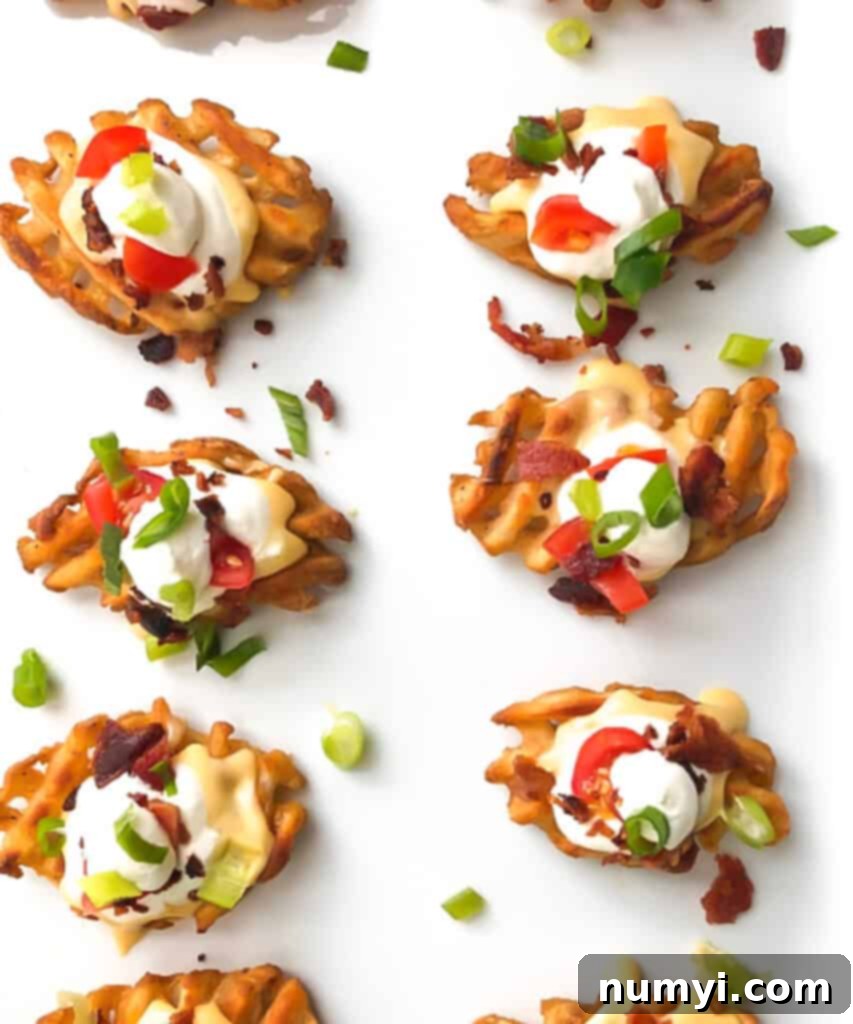 Loaded Irish Pub Waffle Fry Nachos