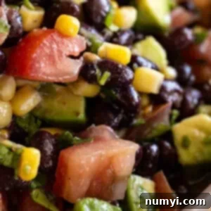 Close up of salsa.