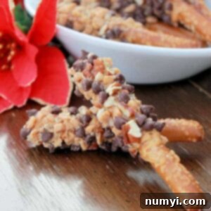 Caramel Pretzel Sticks