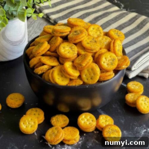 Zesty Ranch Cheese Poppers 8 Cheesy Ranch Ritz Bits Crackers