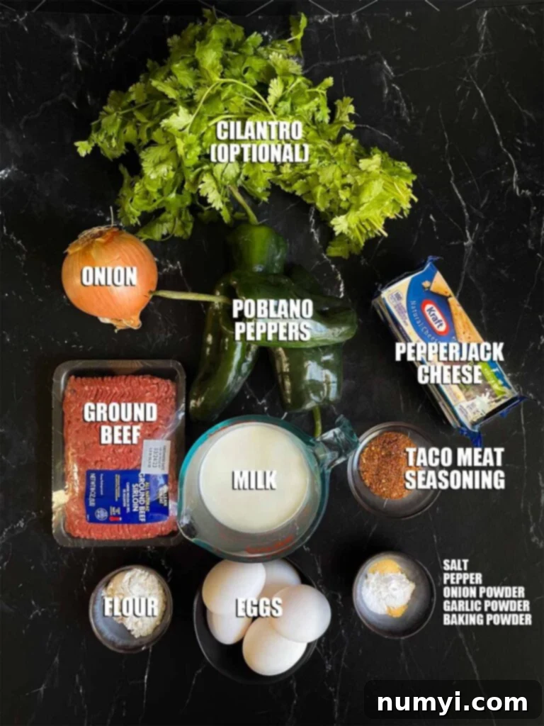 The Ultimate Chile Relleno Casserole 4 Ingredients picture for chile relleno casserole.
