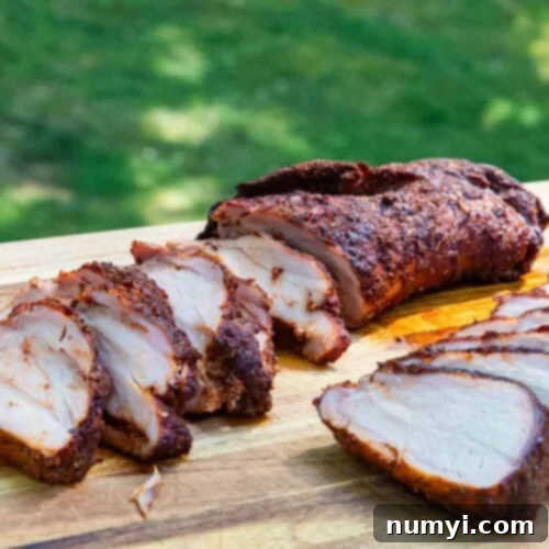 Succulent Smoked Pork Tenderloin 7 Smoked Pork Tenderloin