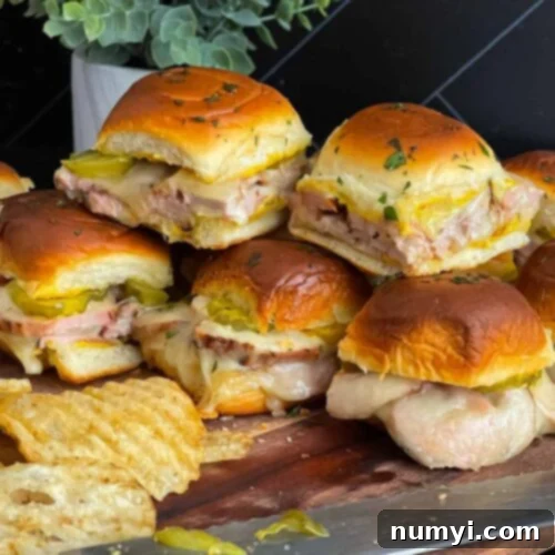 Grilled Cuban Pork Tenderloin Sliders - Recipe Card Image