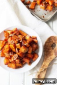 Caramelized Maple Sweet Potatoes 7 Maple Roasted Sweet Potatoes