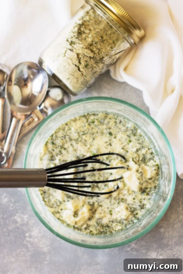 DIY Homemade Ranch Seasoning recipe for a quick and easy alternative to those store bought packets! | www.countrysidecravings.com