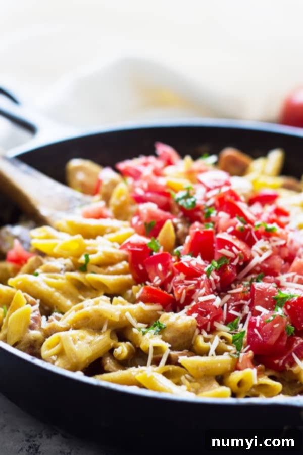 One Pot Cajun Chicken Alfredo is a quick and easy 30 minute meal that is full of flavor! | www.countrysidecravings.com