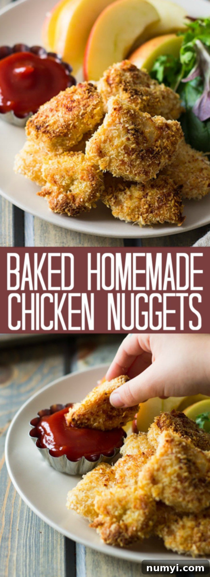 Variety of dipping sauces for homemade chicken nuggets, a perfect kid-friendly meal.
