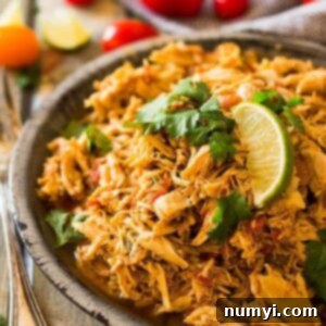 This easy Slow Cooker Shredded Mexican Chicken is a great base recipe to use for tacos, enchiladas, nachos, burritos, salads or just serve it over rice. | www.countrysidecravings.com