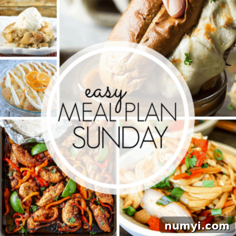 Easy Meal Plan Sunday Week 95 Logo