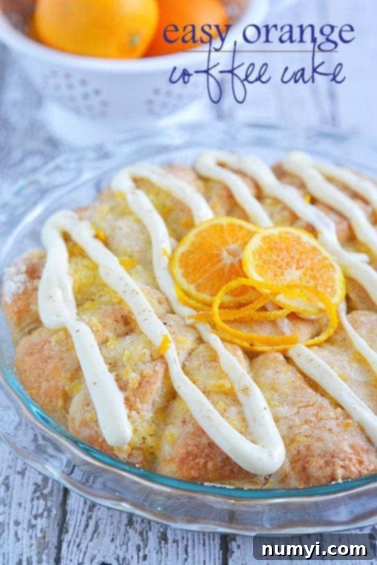Easy Orange Coffee Cake recipe
