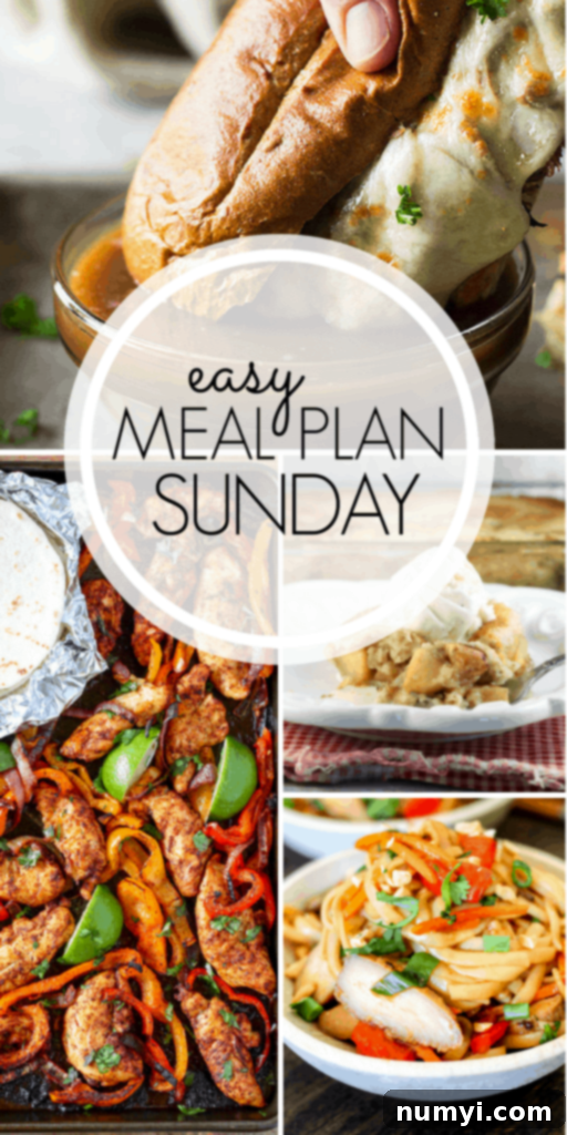 Easy Meal Plan Sunday Week 95 Final Graphic