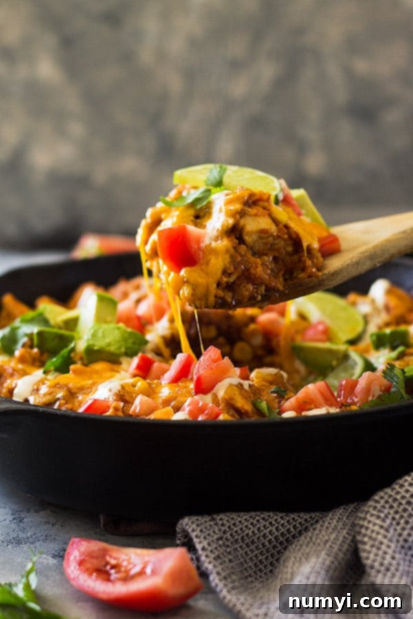 One Pot BBQ Chicken and Rice, a hearty family meal