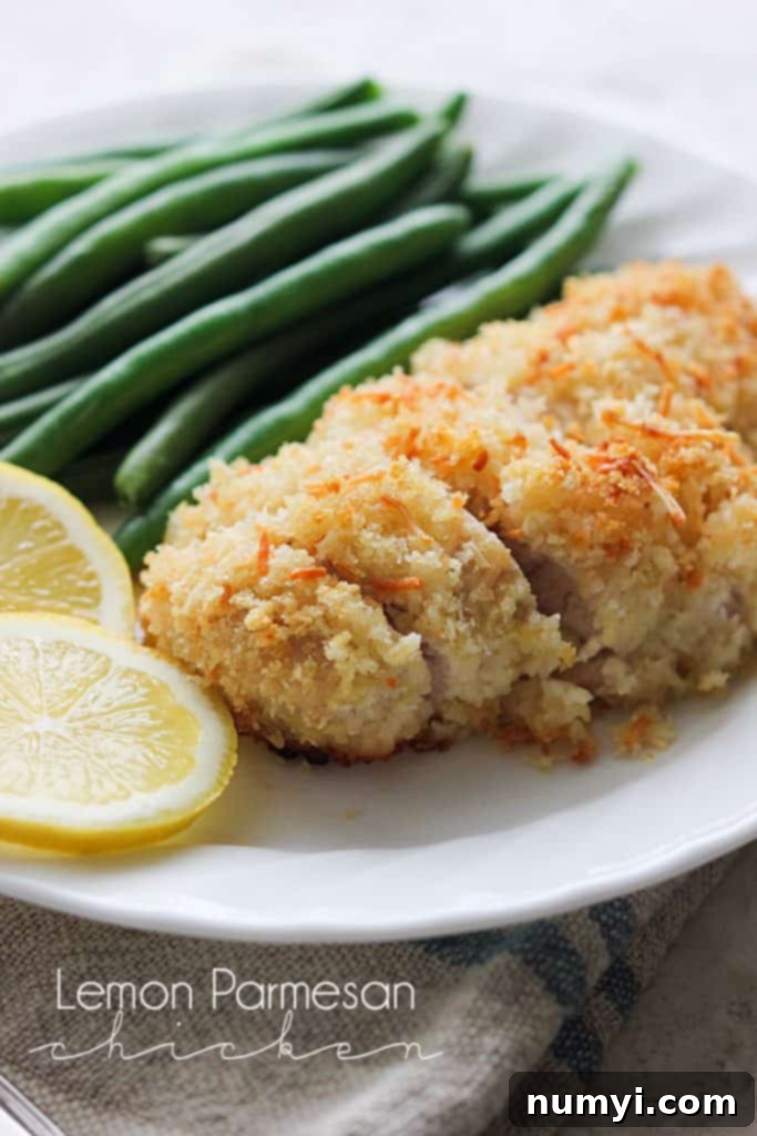 Lemon Parmesan Chicken