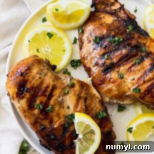 Chicken on white plate