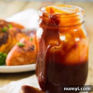 This Kansas City Style BBQ Sauce is rich, thick, sticky and sweet. Perfect for all your grilling needs this summer!